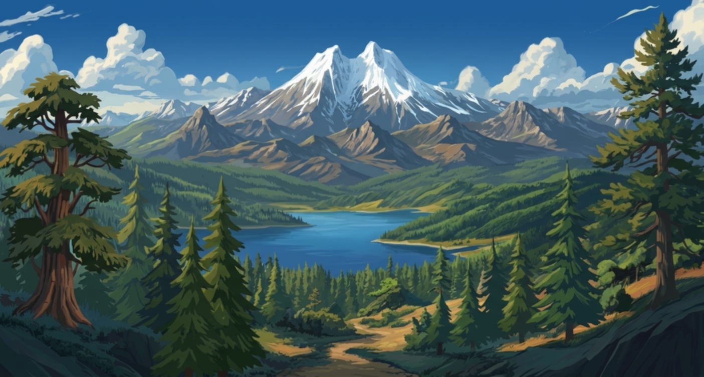 North Shore Anime Landscape